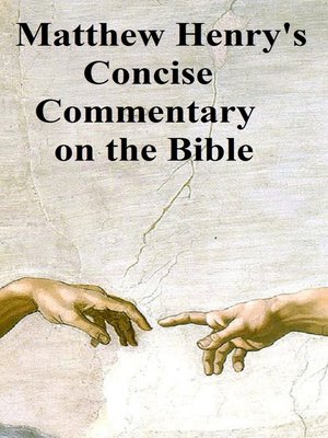 cover image of Matthew Henry's Concise Commentary on the Bible